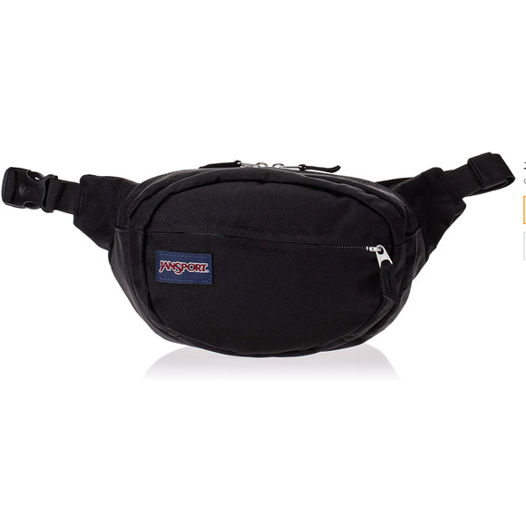 JanSport Fifth Ave Fanny Pack, Black, NEW w/ Tags - Picture 1 of 5
